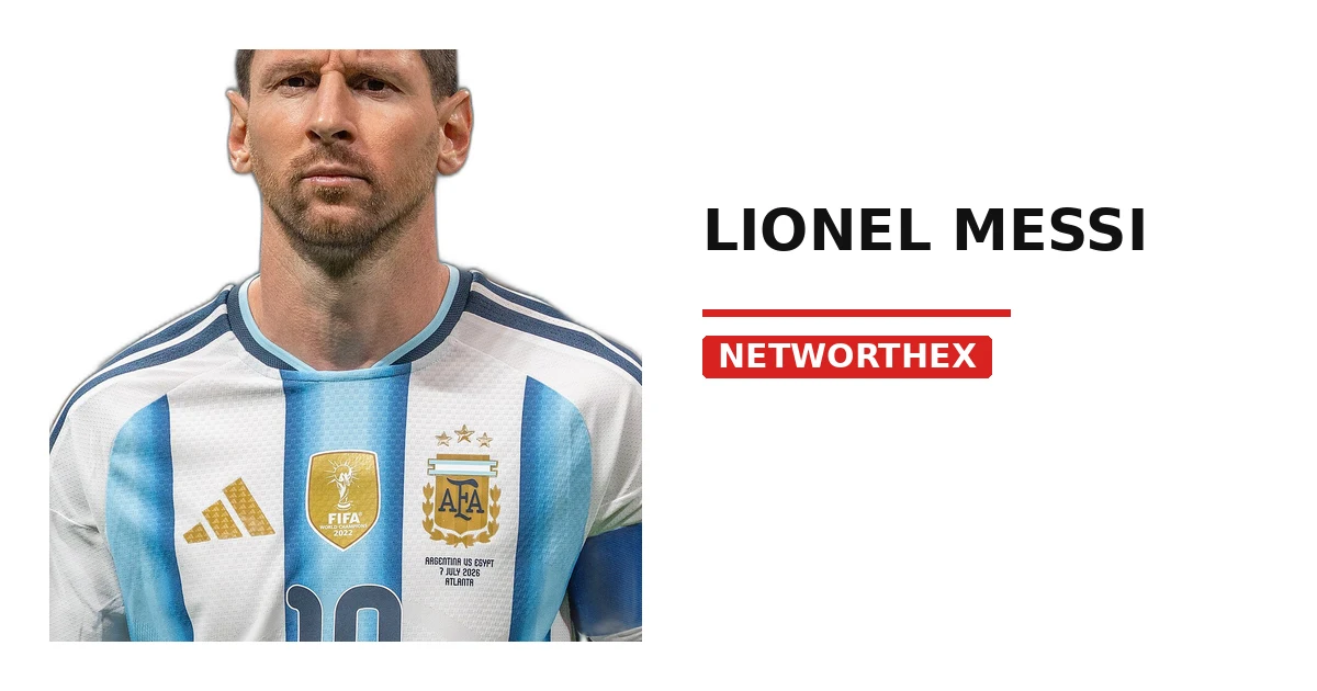 Lionel Messi Net Worth verified speech bubble audit
