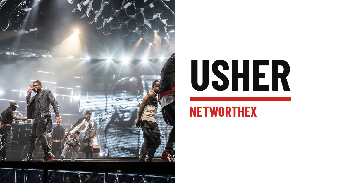 Usher Net Worth verified speech bubble audit